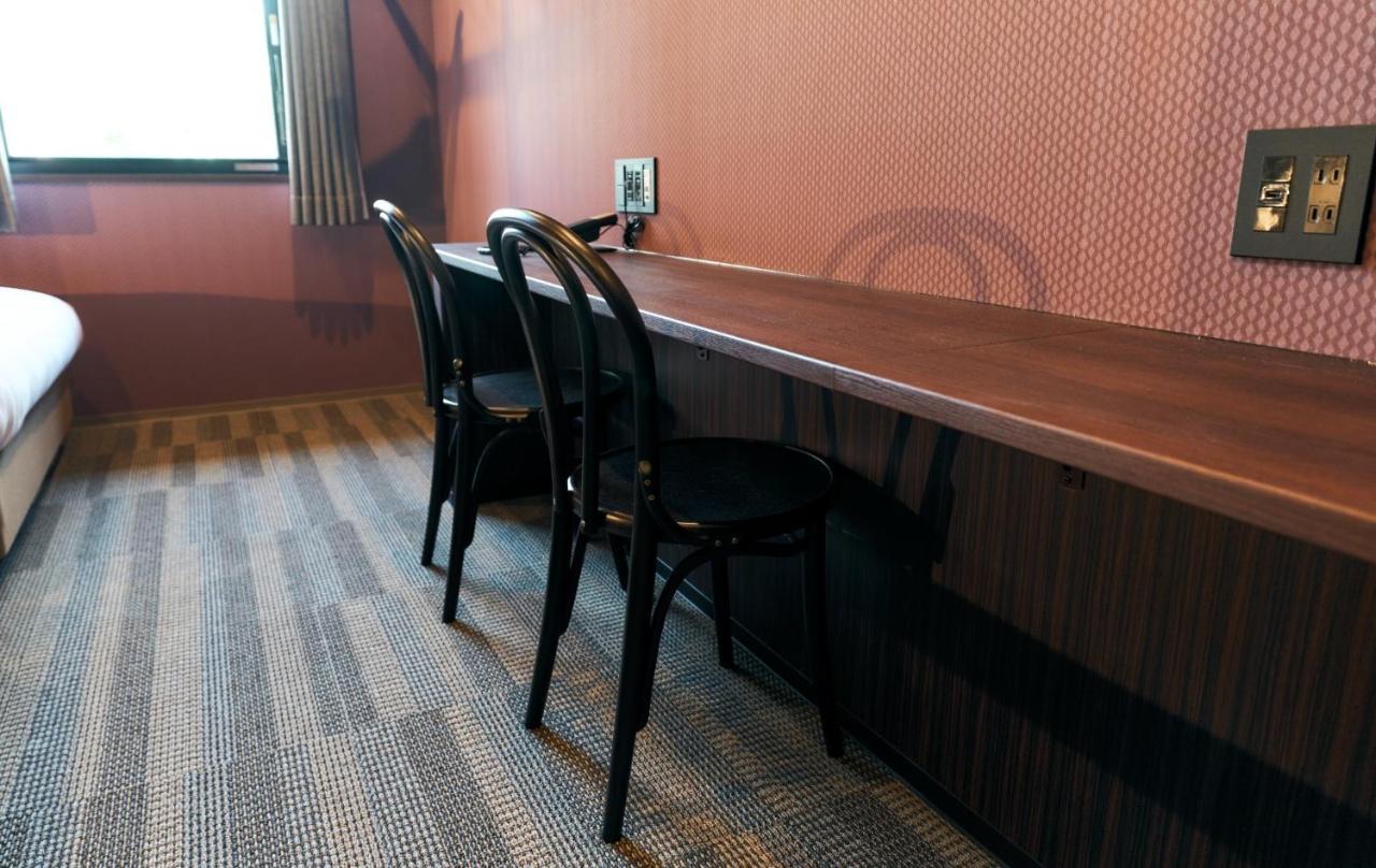 Rakuten Stay Kokura Station Standard Twin Room With Counter Table Kitakyushu Luaran gambar