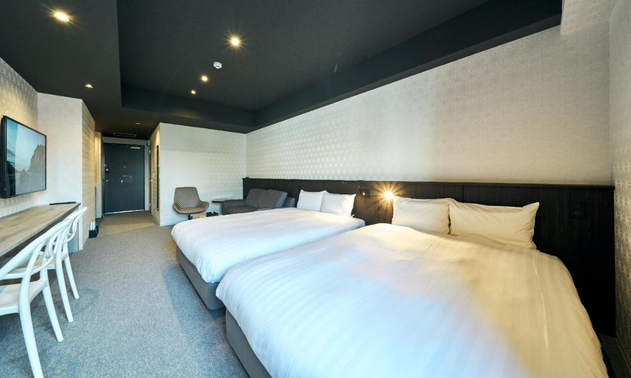 Rakuten Stay Kokura Station Standard Twin Room With Counter Table Kitakyushu Luaran gambar